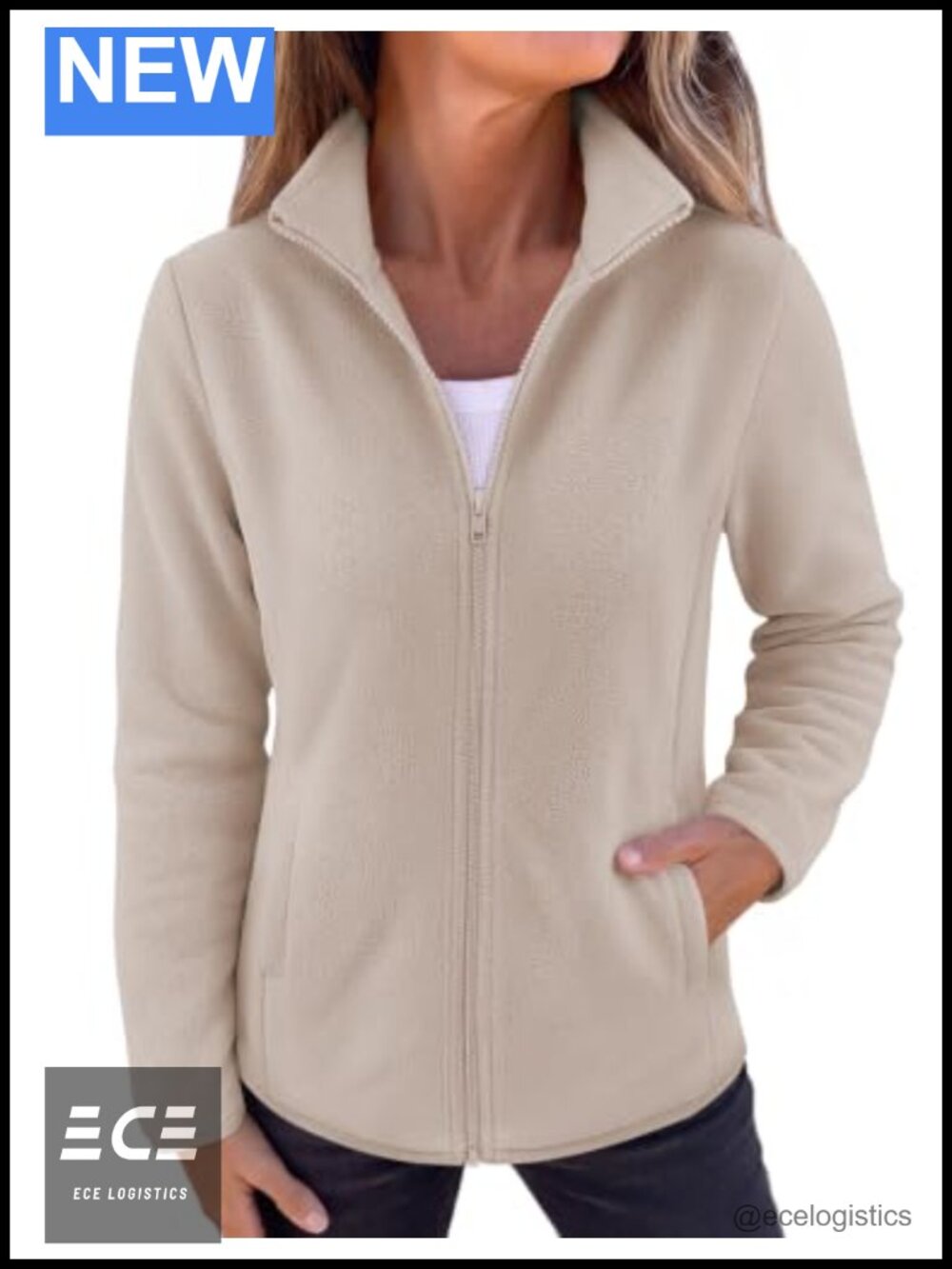 Zeagoo Womens Coats Jackets Lightweight Fall Fleece Jacket Trendy Outwear